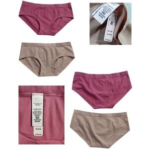 Victorias Secret Set 2 Panties XS Comfort Fit Underwear Hipster NWT Lq